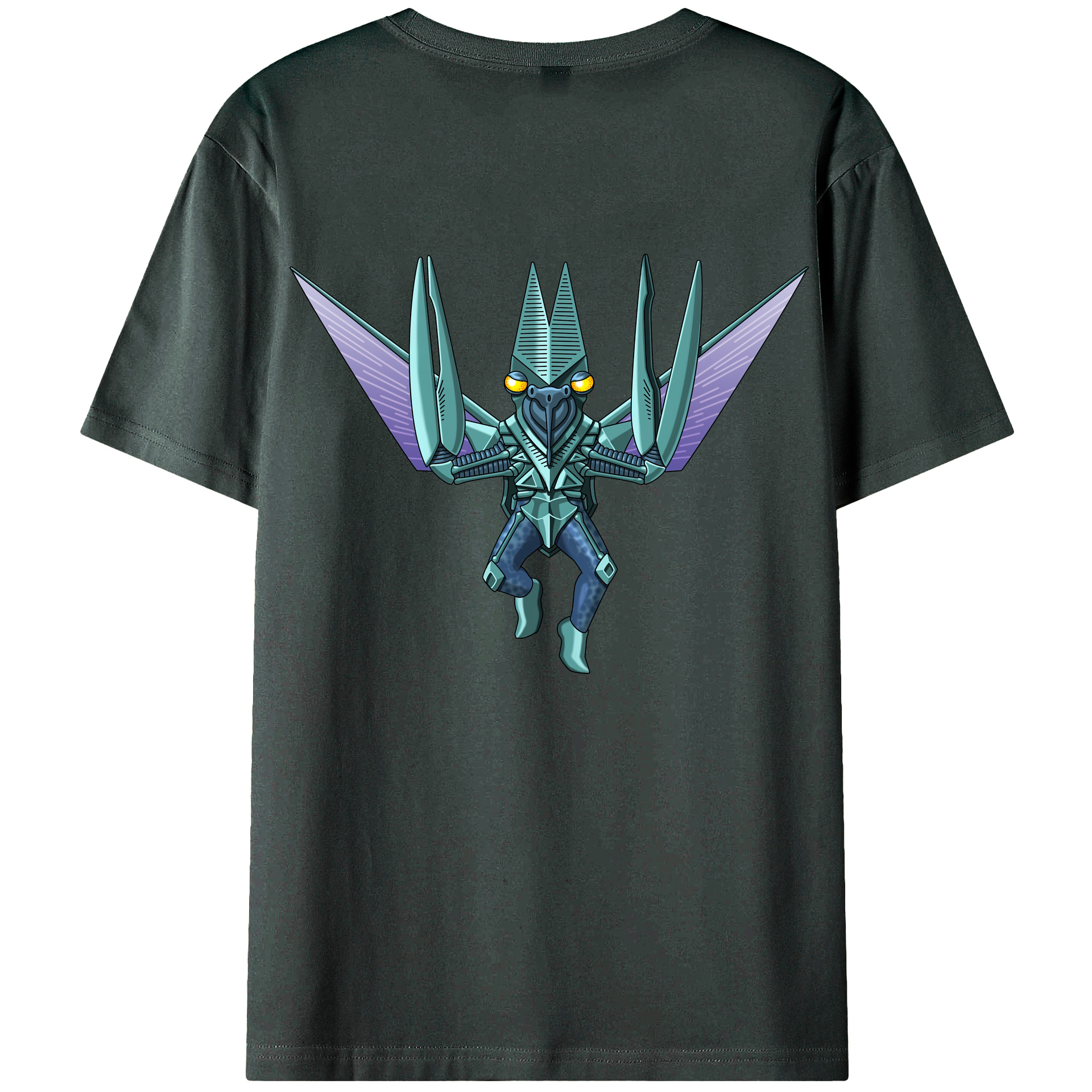 ウルトラマン Ultraman 綿100％ メンズ半袖Tシャツ（バックプリント） 通気性